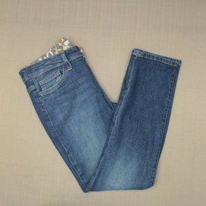 Joe's Jeans Rolled Crop Wild Collection Women's Size 28 Tibbie Medium Wash Denim